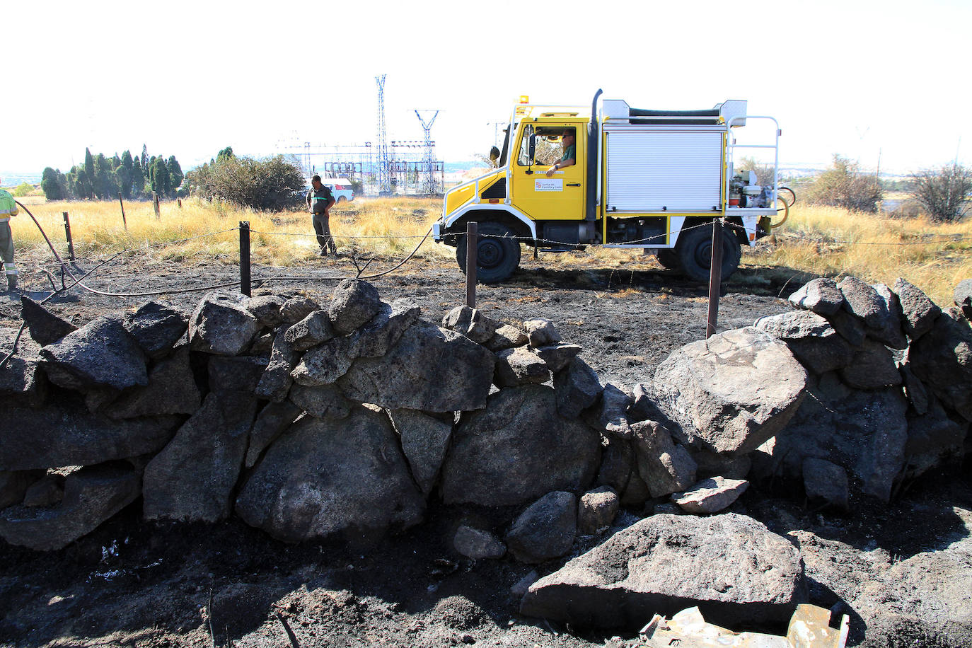 Fotos: Incendio en Otero de Herreros