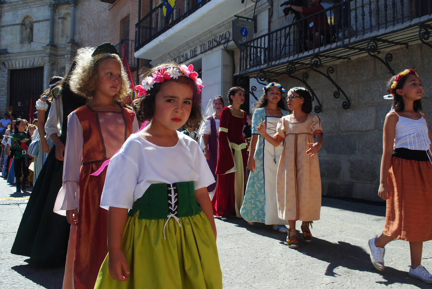 Fotos: Desfile infantil del sábado en la feria Renacentista de Medina del Campo