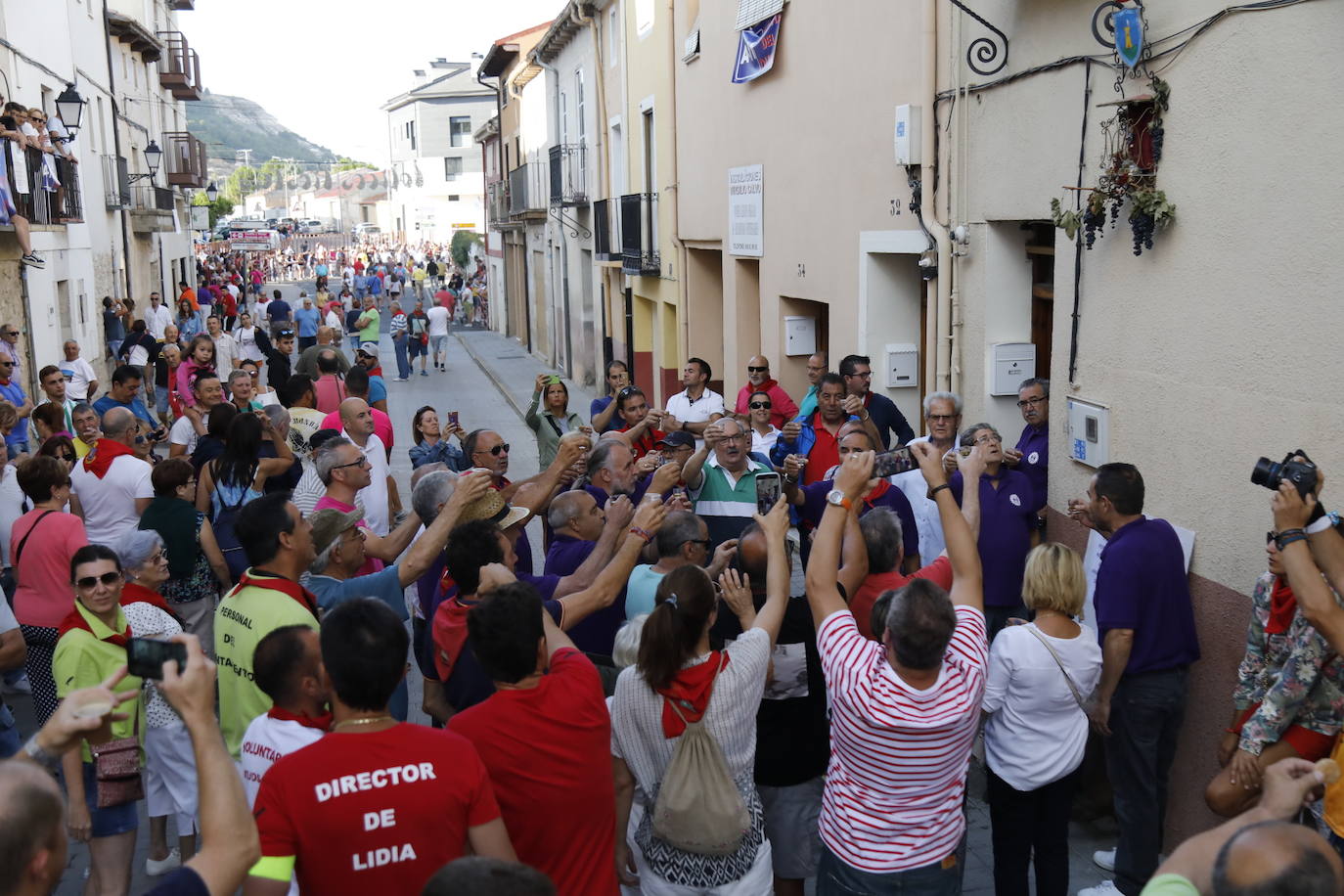 Fotos: Encierro y capea del domingo en Peñafiel