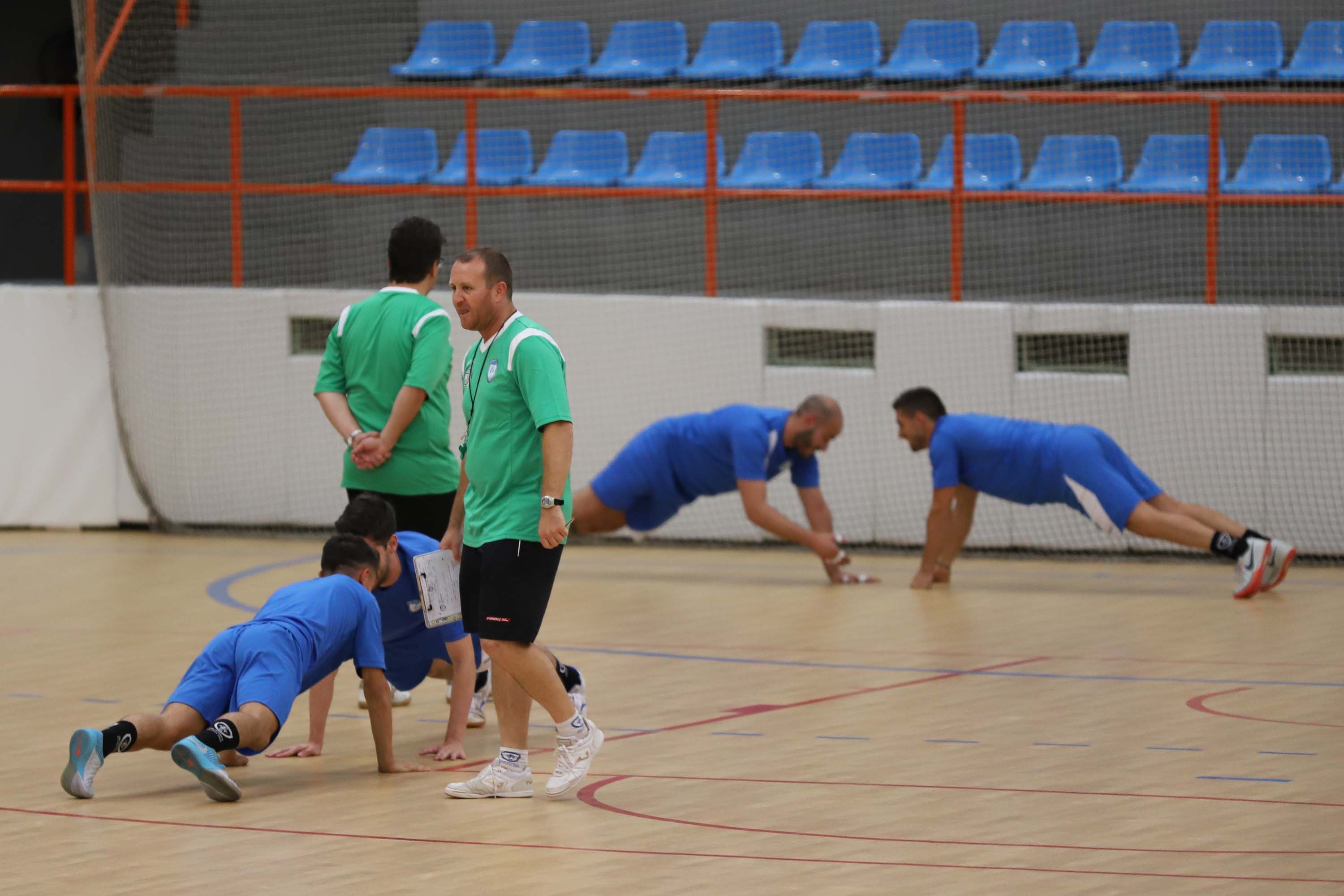Fotos: Primer entrenamiento del FS Salamanca Unionistas