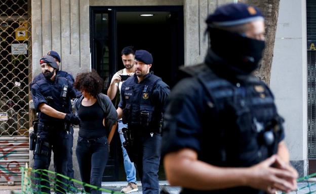 Operación contra un narcopiso en Barcelona. 