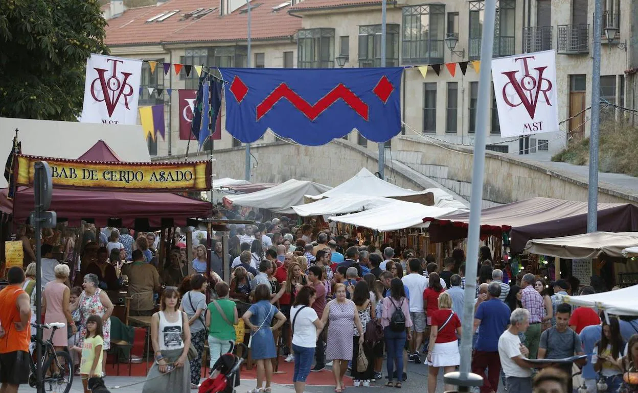 Imagen del Mercado Histórico de la Vaguada de la Palma durante las Ferias del pasado año.