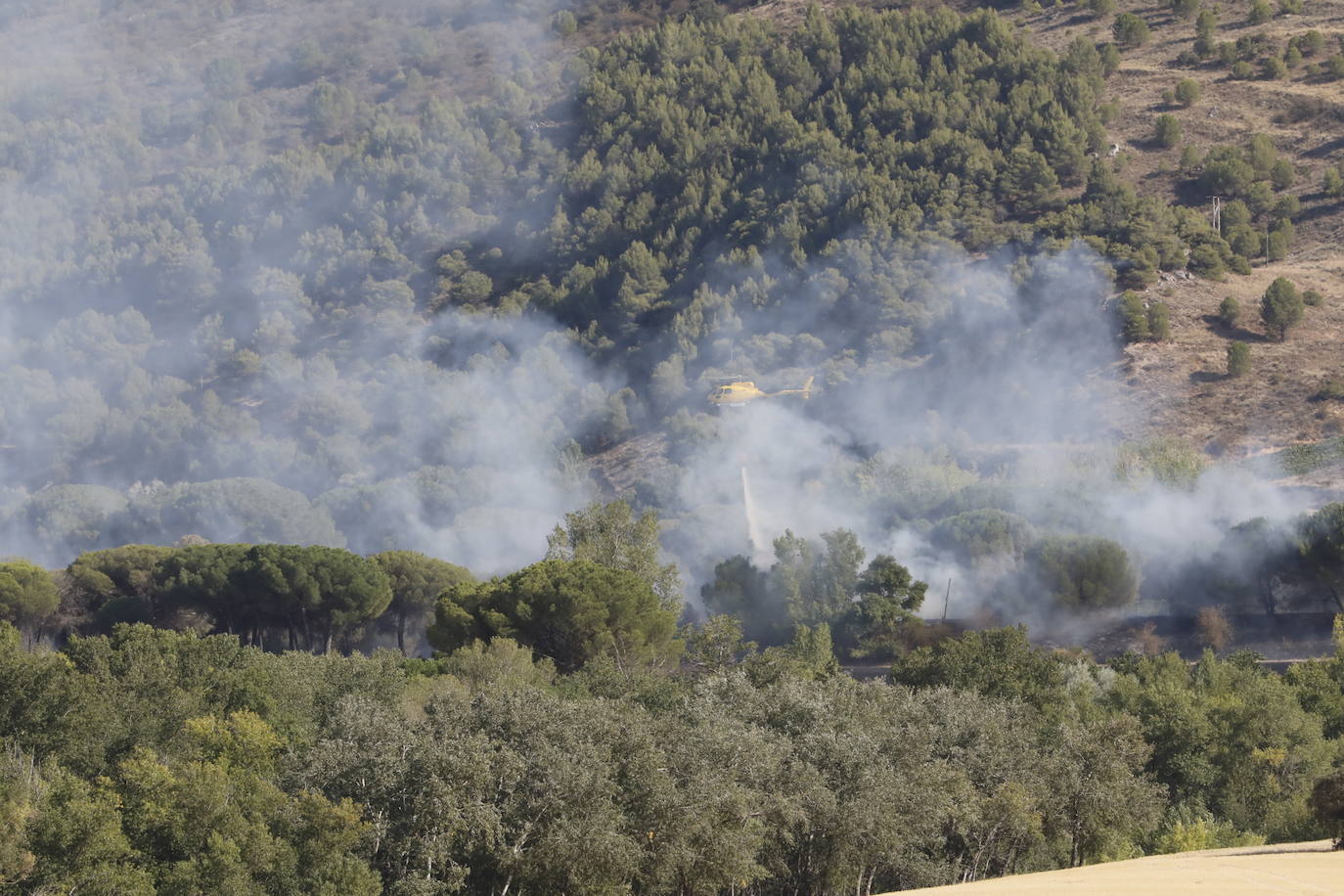 Fotos: Incendio en Bocos de Duero