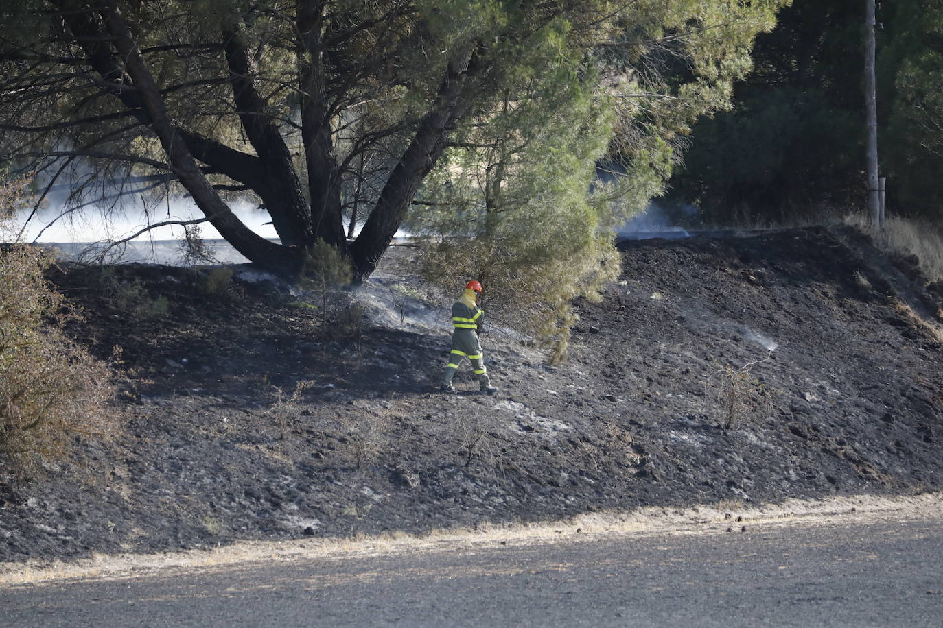 Fotos: Incendio en Bocos de Duero