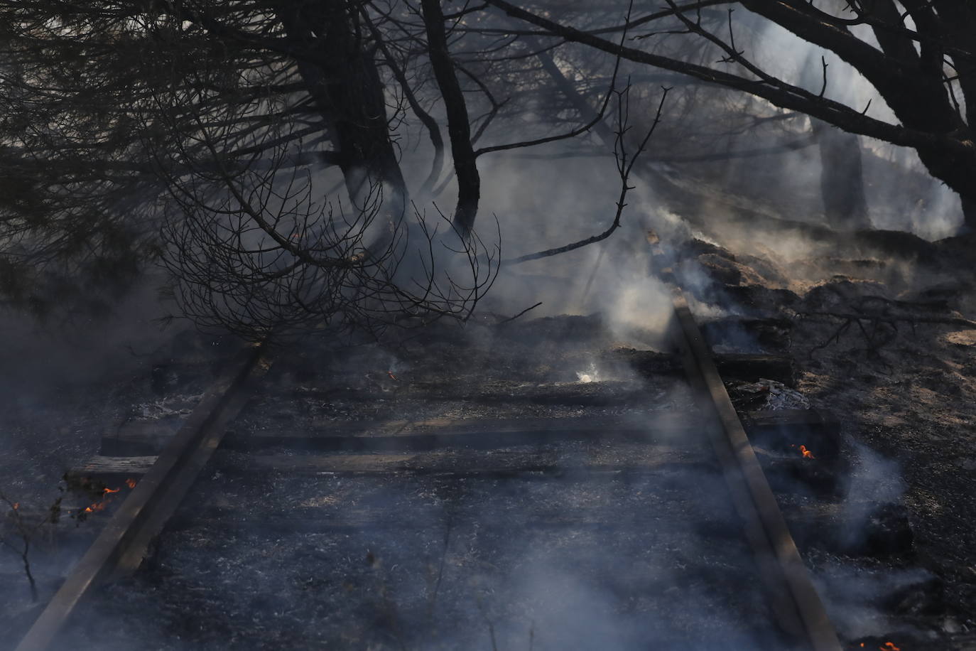 Fotos: Incendio en Bocos de Duero