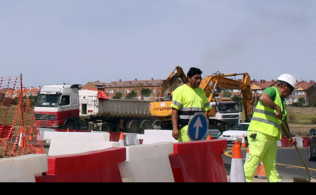 El avance de las obras de SG-20 volverá a afectar al tráfico desde la última semana de agosto
