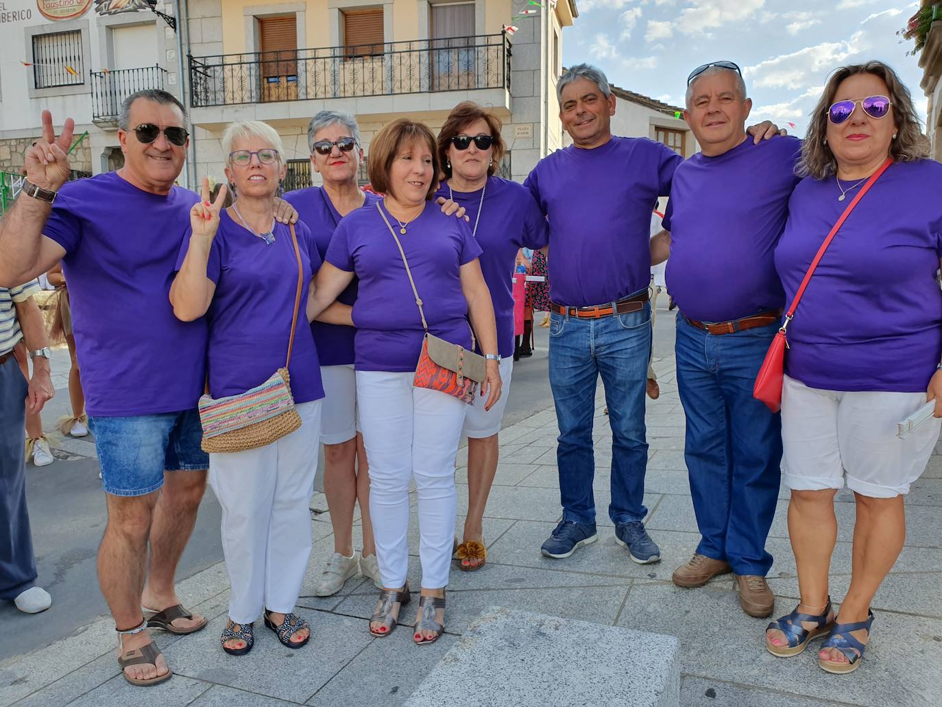 Fotos: Desfile de peñas en Los Santos