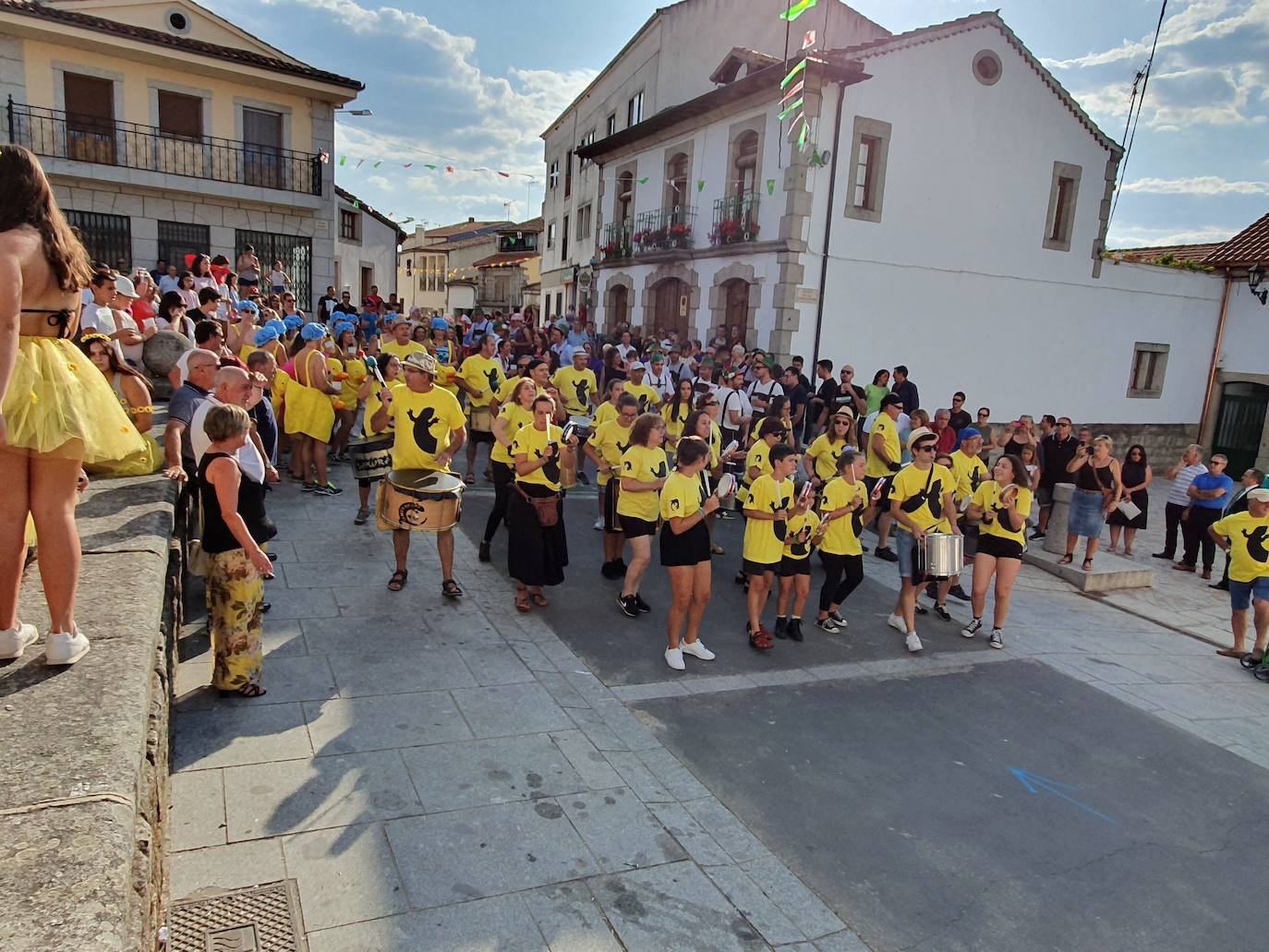 Fotos: Desfile de peñas en Los Santos