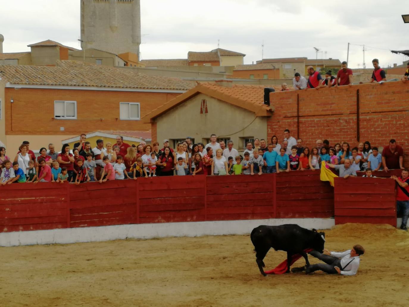 Los alumnos de la Escuela Taurina de Medina de Rioseco hicieron una demostración de su saber hacer en promoción de la tauromaquia