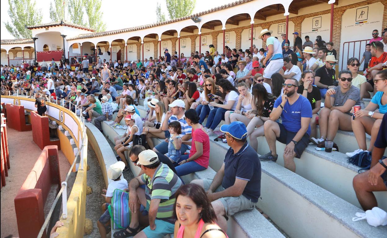 Coso peñarandino durante las fiestas.