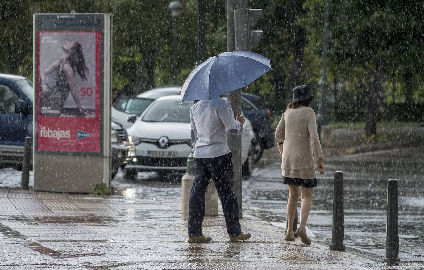 Tormentas en Valladolid