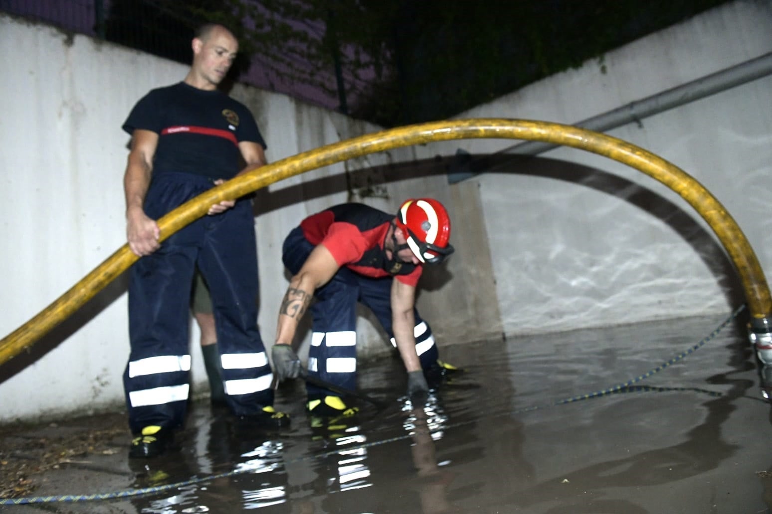 Inundaciones en garajes de Valladolid.