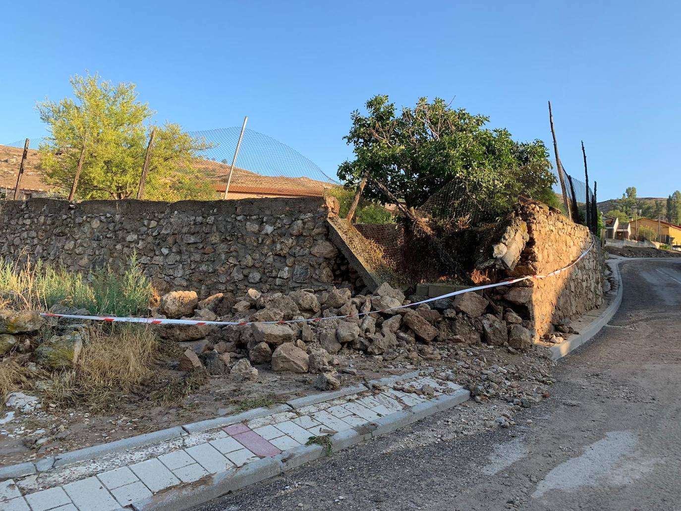 Fotos: Imágenes de Castrillo tras las tormentas