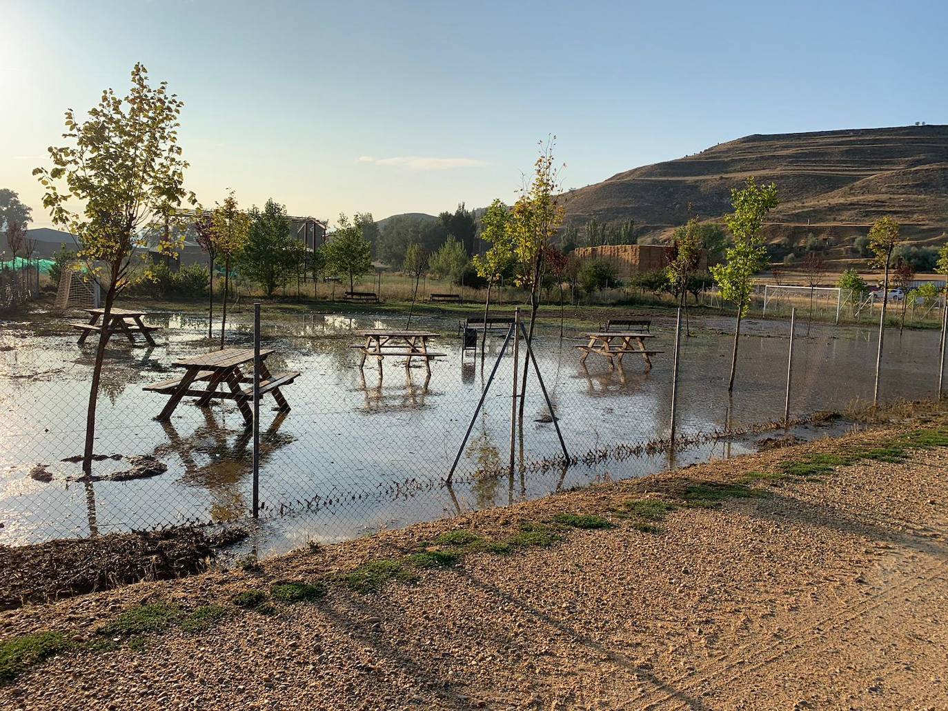 Fotos: Imágenes de Castrillo tras las tormentas