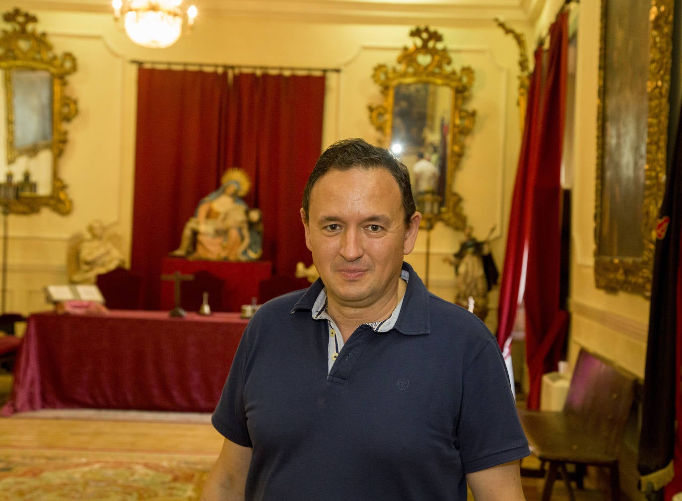 Fotos: La cofradía de Las Angustias recreará sus 450 años en un montaje multimedia en el Zorrilla