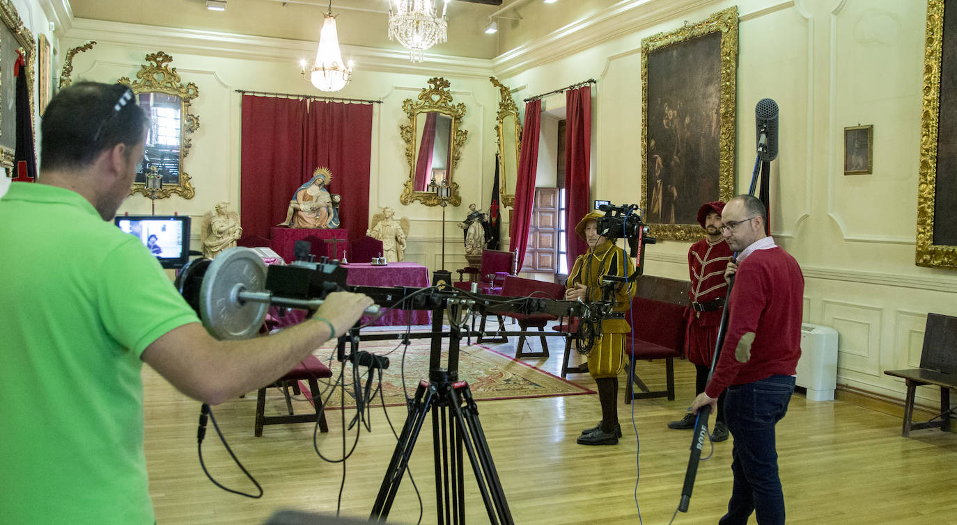 Fotos: La cofradía de Las Angustias recreará sus 450 años en un montaje multimedia en el Zorrilla