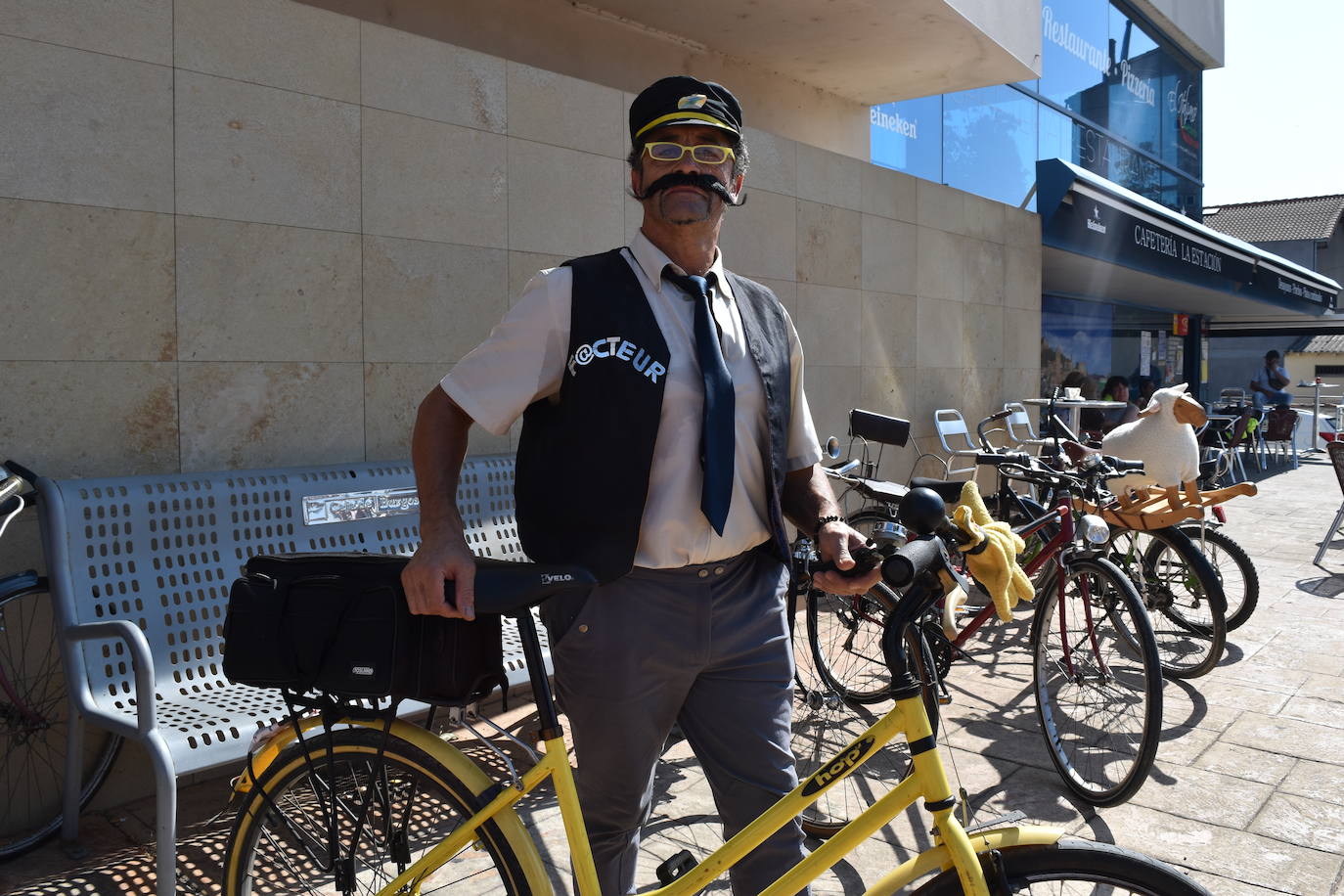 Fotos: Las bicicletas clásicas invaden Aguilar de Campoo