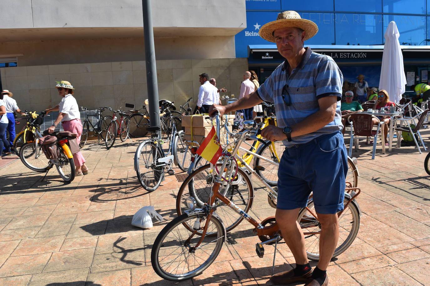 Fotos: Las bicicletas clásicas invaden Aguilar de Campoo