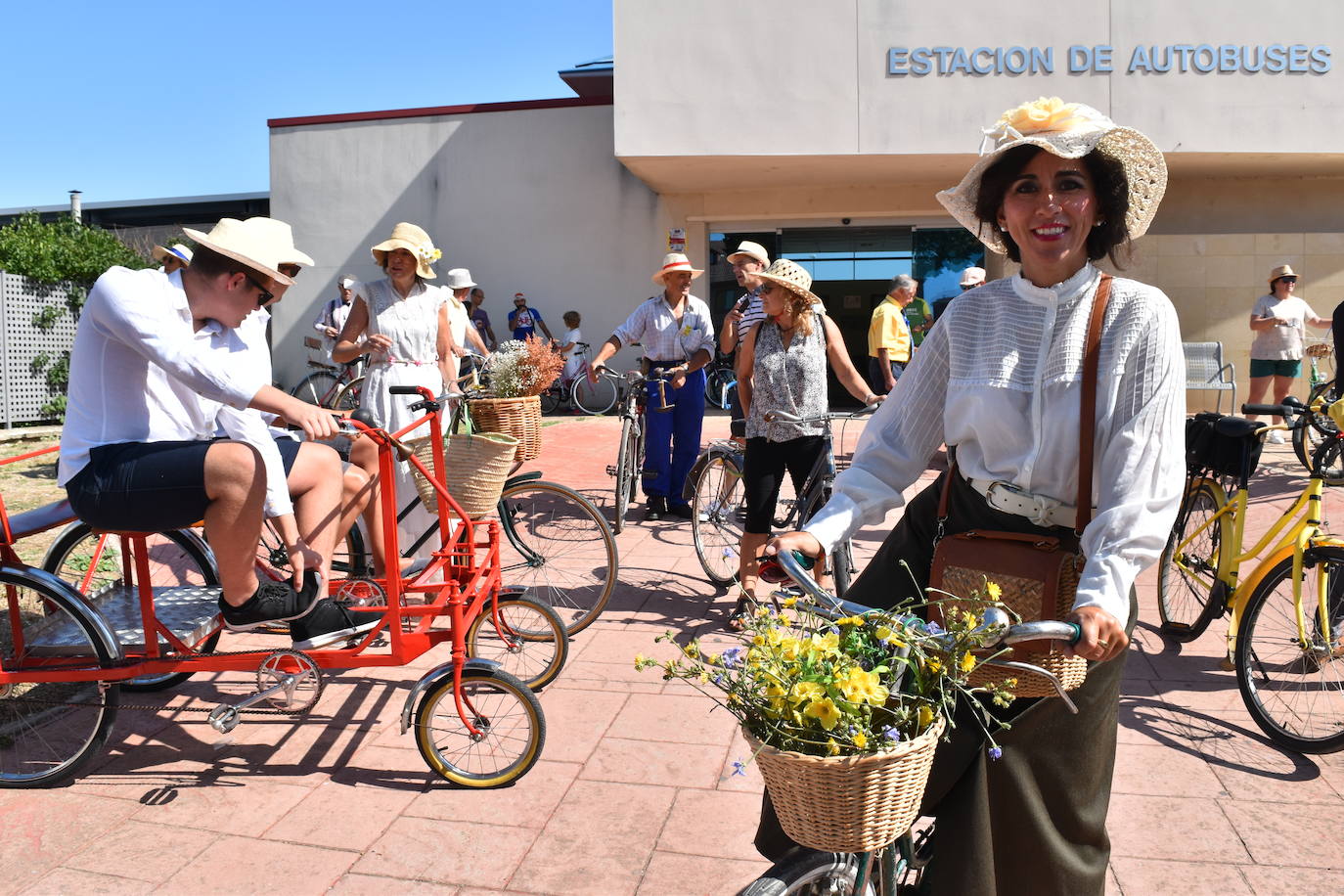 Fotos: Las bicicletas clásicas invaden Aguilar de Campoo