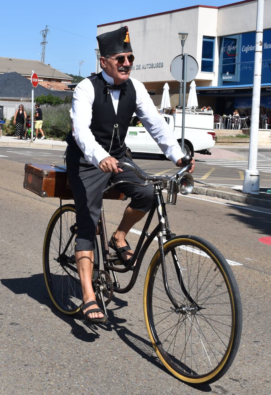 Fotos: Las bicicletas clásicas invaden Aguilar de Campoo