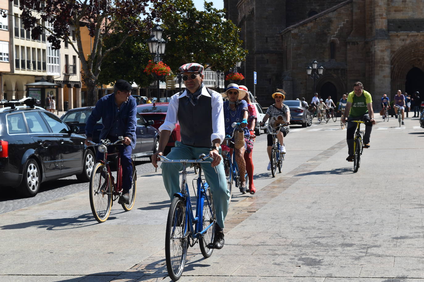 Fotos: Las bicicletas clásicas invaden Aguilar de Campoo