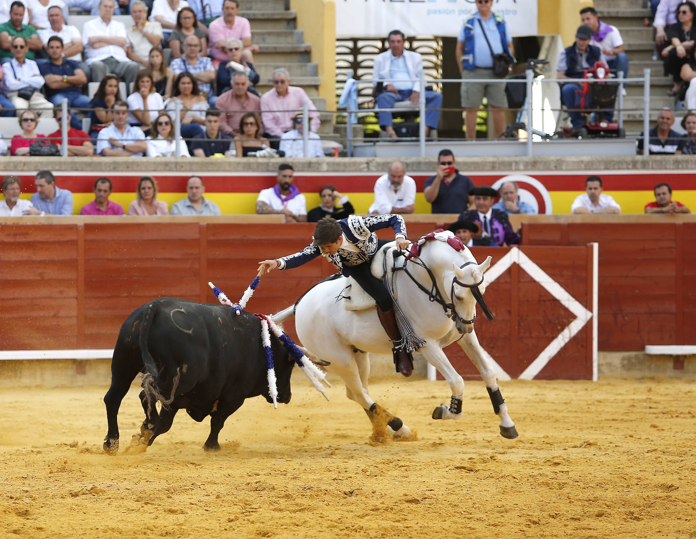 Fotos: Corrida de rejones en Palencia