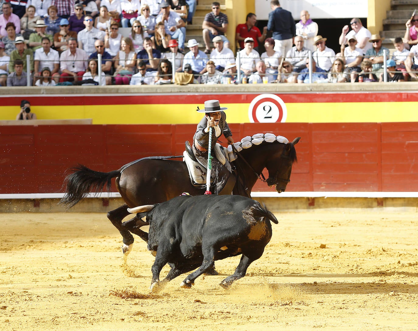 Fotos: Corrida de rejones en Palencia