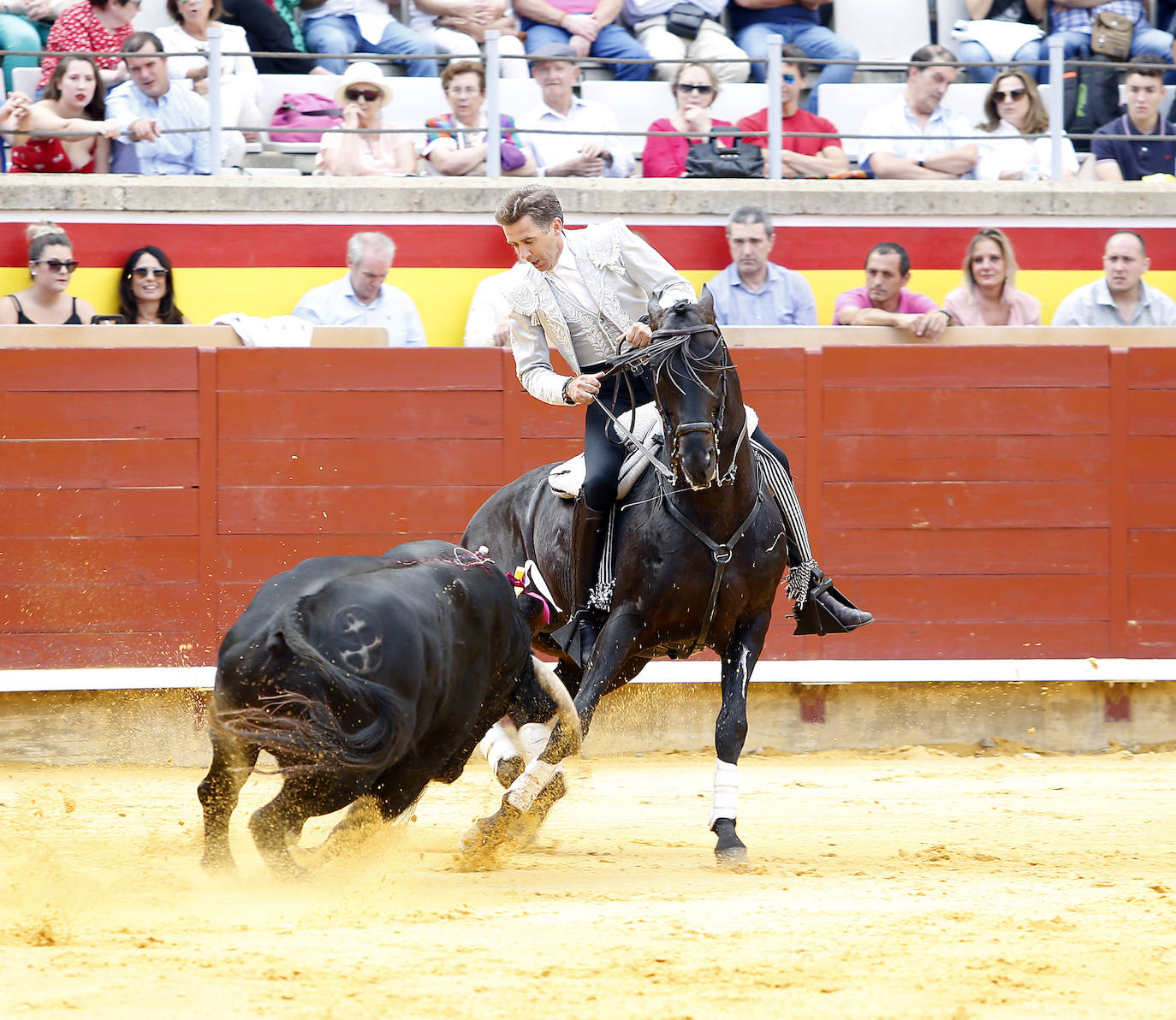 Fotos: Corrida de rejones en Palencia