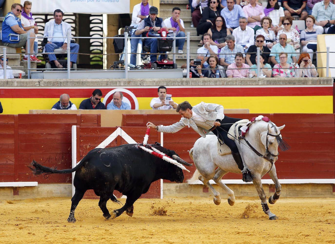 Fotos: Corrida de rejones en Palencia