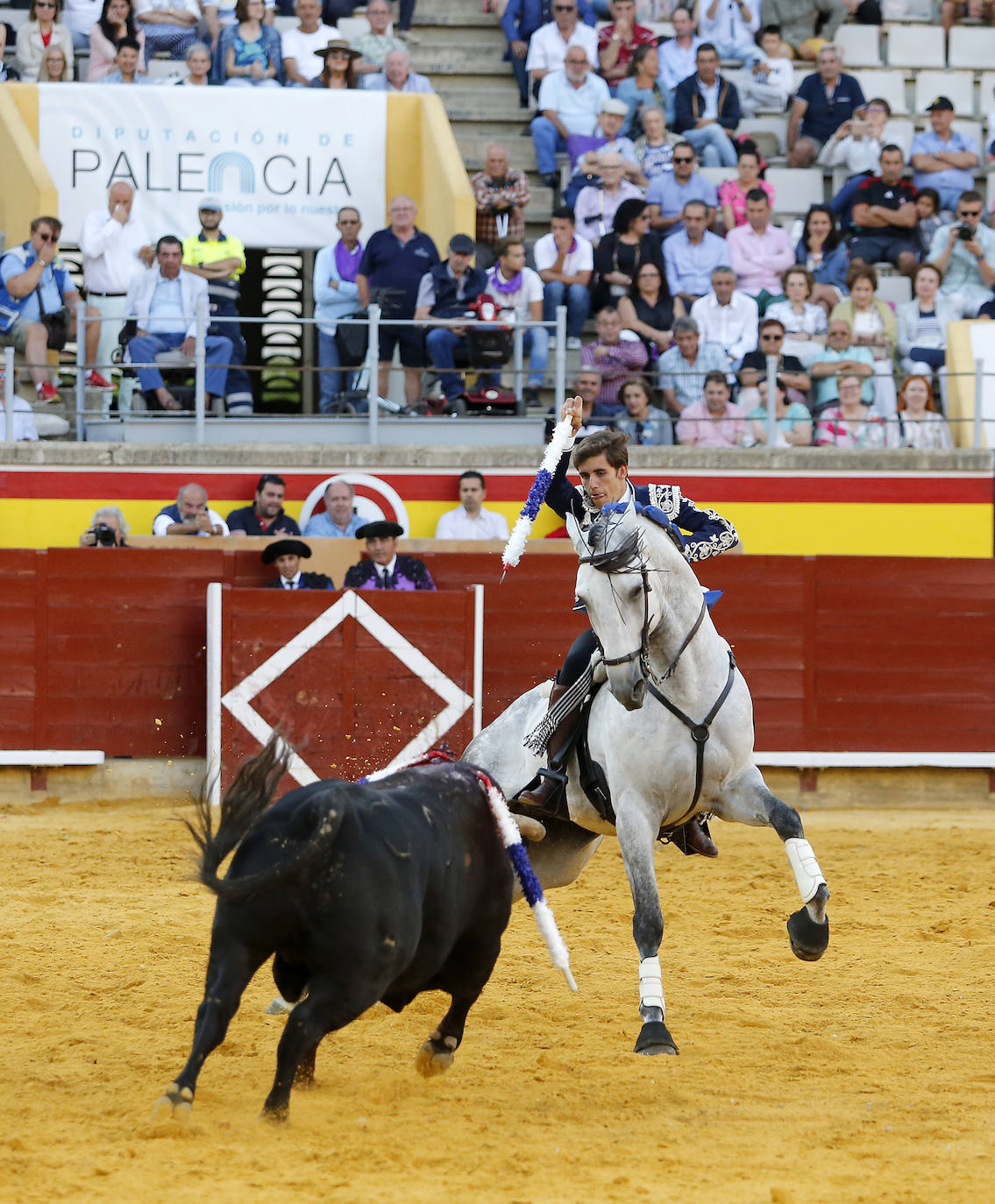 Fotos: Corrida de rejones en Palencia