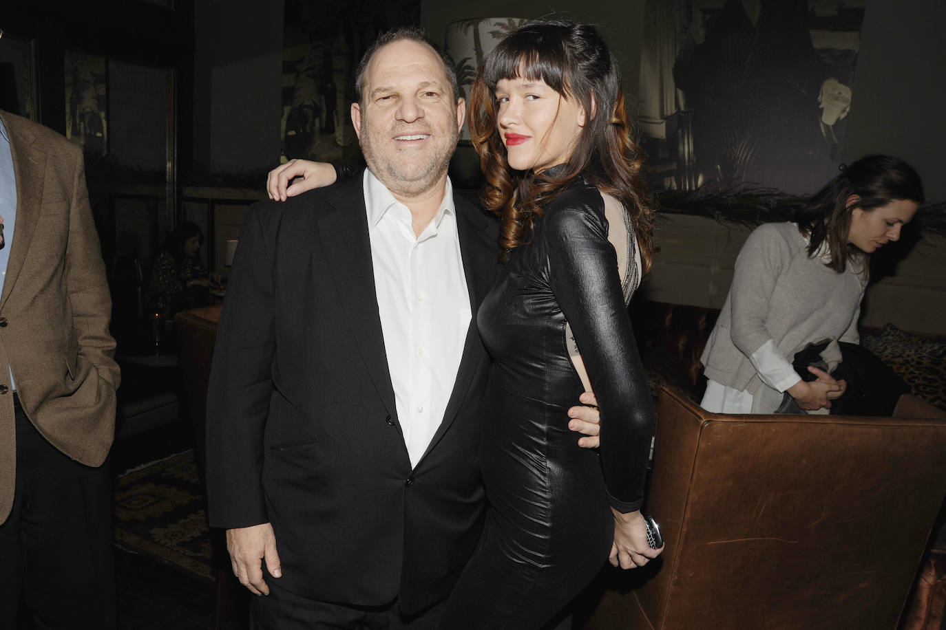 Con Paz de la Huerta.