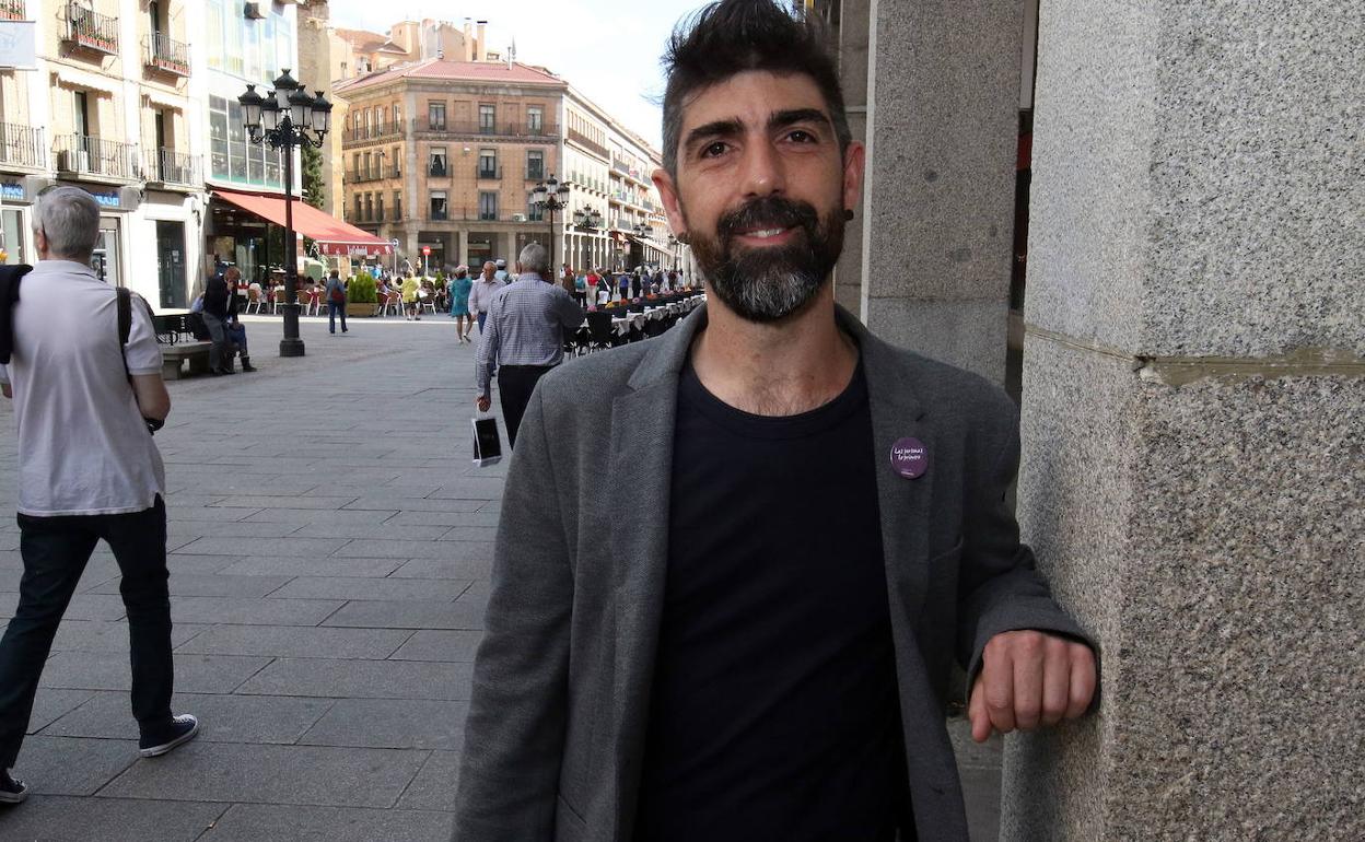 Guillermo San Juan, portavoz de Equo-Podemos.