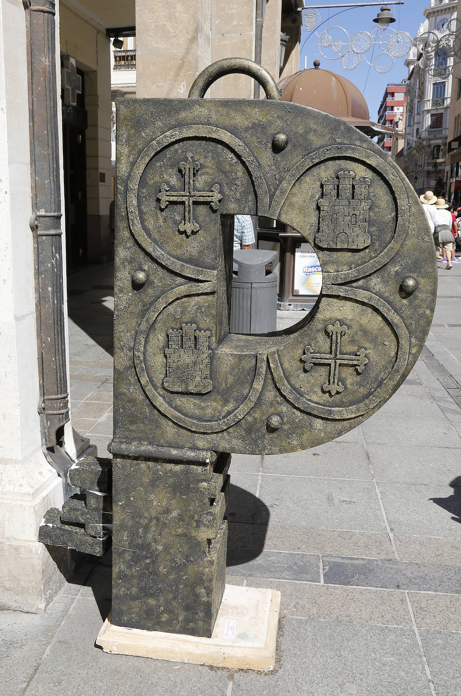 Fotos: &#039;El palomar&#039; gana el concurso &#039;Palencia con P&#039; entre catorce esculturas