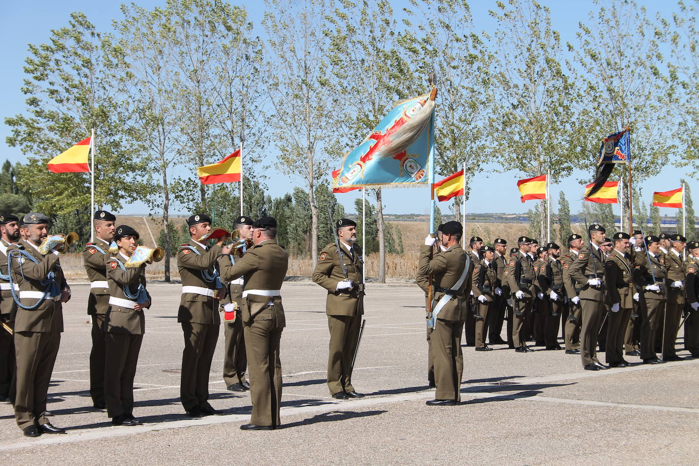 Fotos: El teniente coronel Carlos Palmero, nuevo jefe del Grupo de Caballería Acorazado &#039;Villaviciosa&#039;