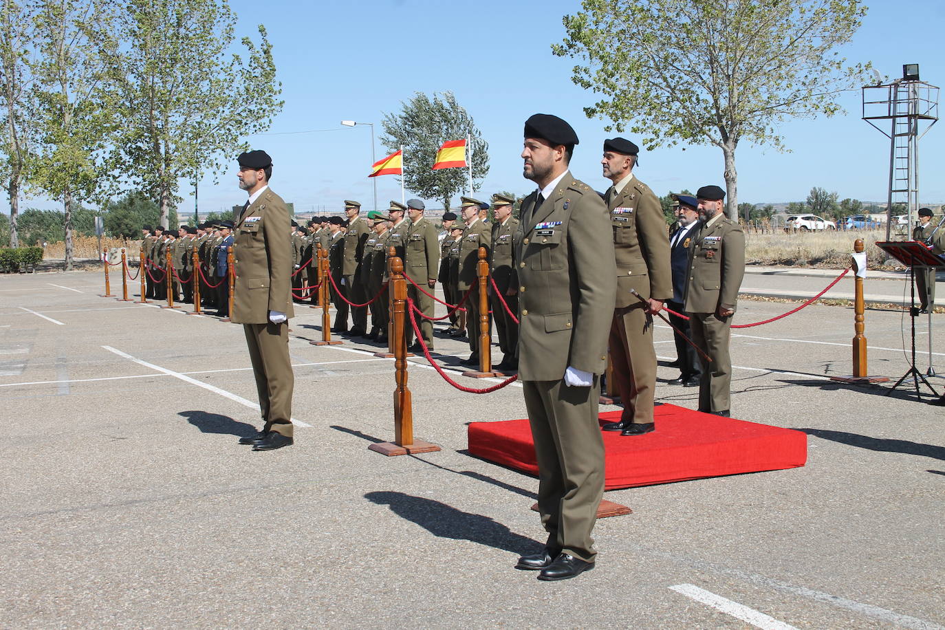 Fotos: El teniente coronel Carlos Palmero, nuevo jefe del Grupo de Caballería Acorazado &#039;Villaviciosa&#039;