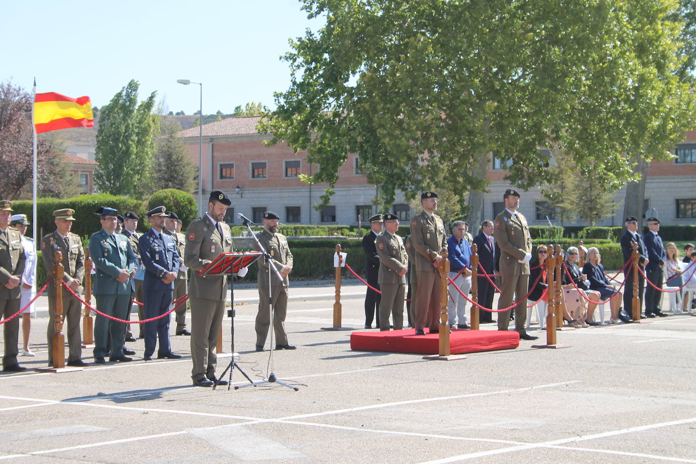 Fotos: El teniente coronel Carlos Palmero, nuevo jefe del Grupo de Caballería Acorazado &#039;Villaviciosa&#039;