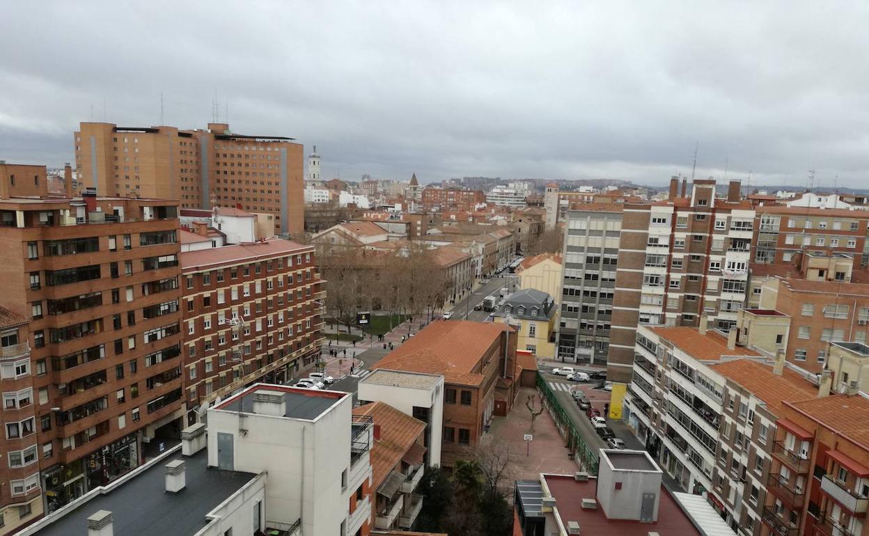 Bloques de viviendas en Valladolid. 