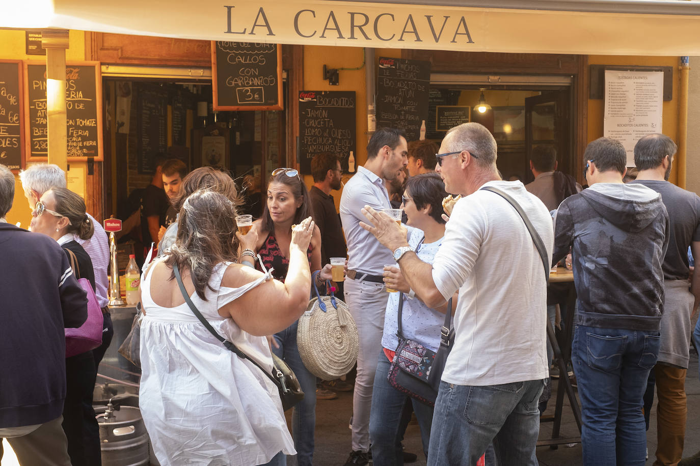 Fotos: Ambiente e inauguración de las casetas de la Feria de Día