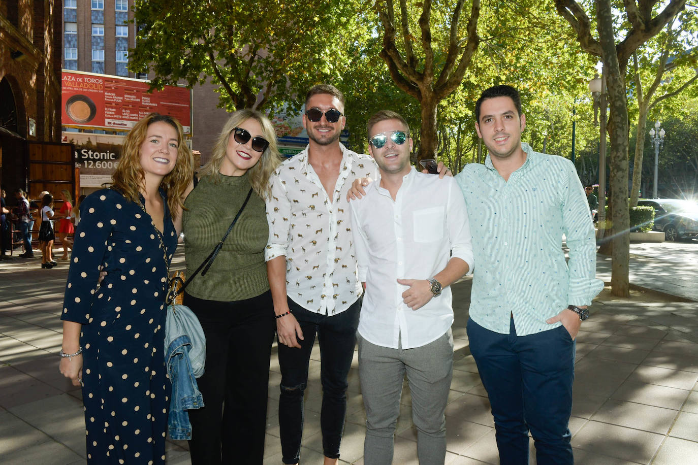 Virginia Ortega, Laura Cerro, Álvaro Hernández, Jorge Hernández y Víctor Martín, llegados de La Pedraja de Portillo.