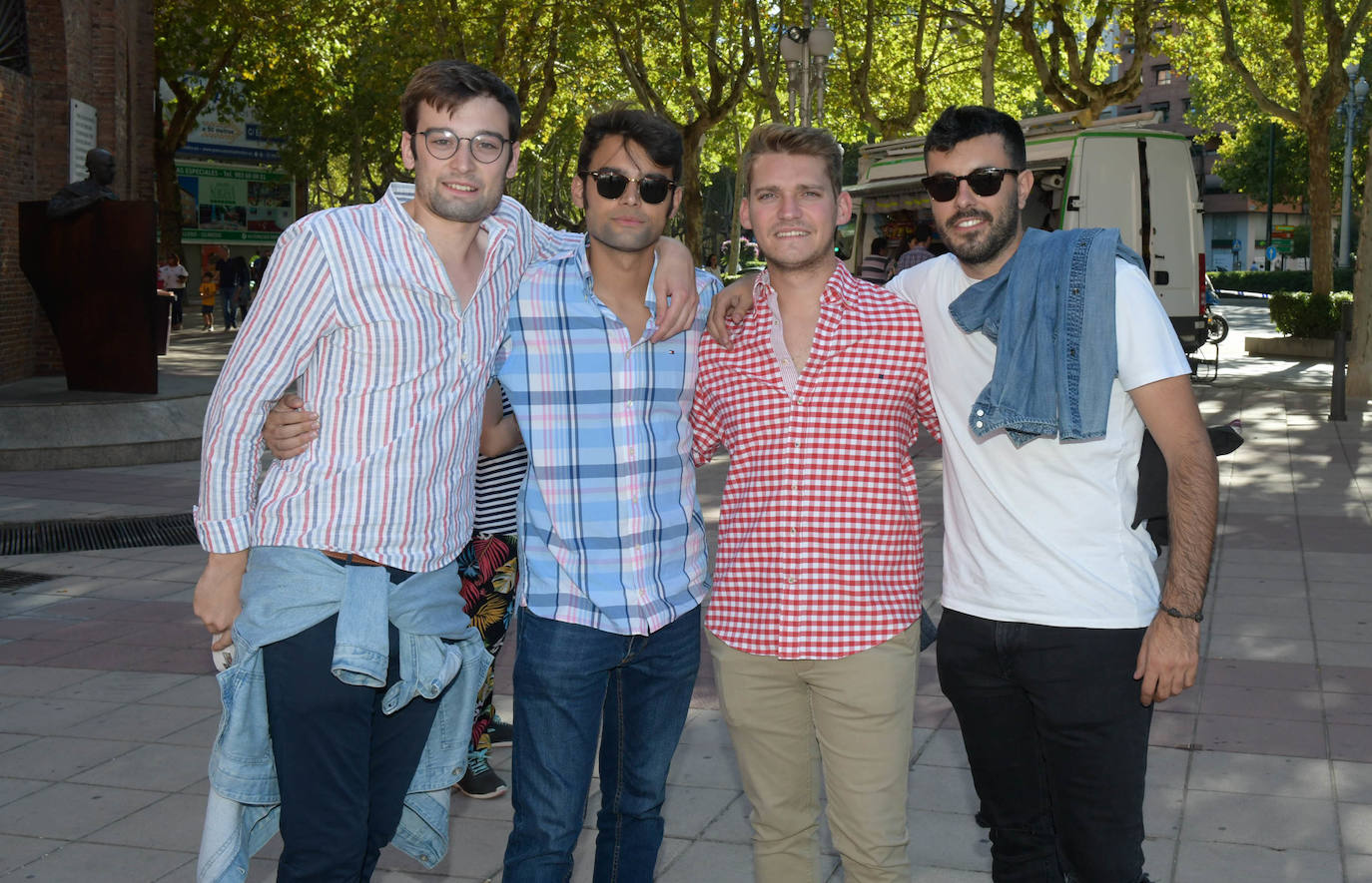 Gabriel Gómez, Francisco Gómez, Juan José González y Pedro José Gómez.