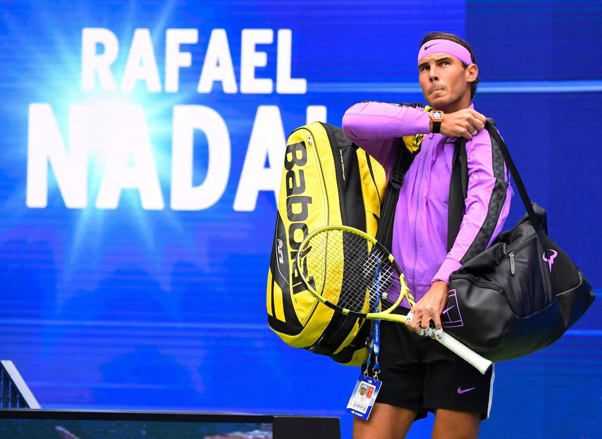 Rafael Nadal y Daniil Medvedev se midieron por el título masculino del US Open en el USTA Billie Jean King National Tennis Center de Nueva York