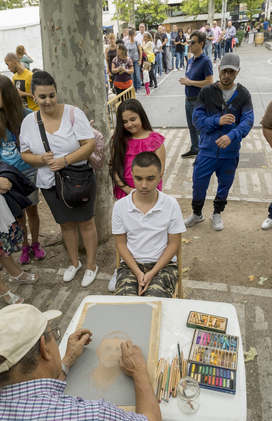 Fotos: Caricaturistas en la Acera de Recoletos