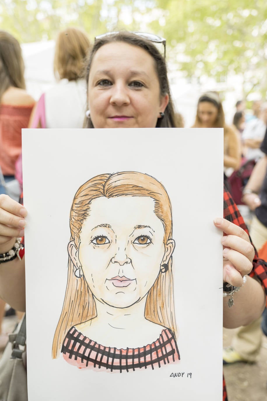 Fotos: Caricaturistas en la Acera de Recoletos