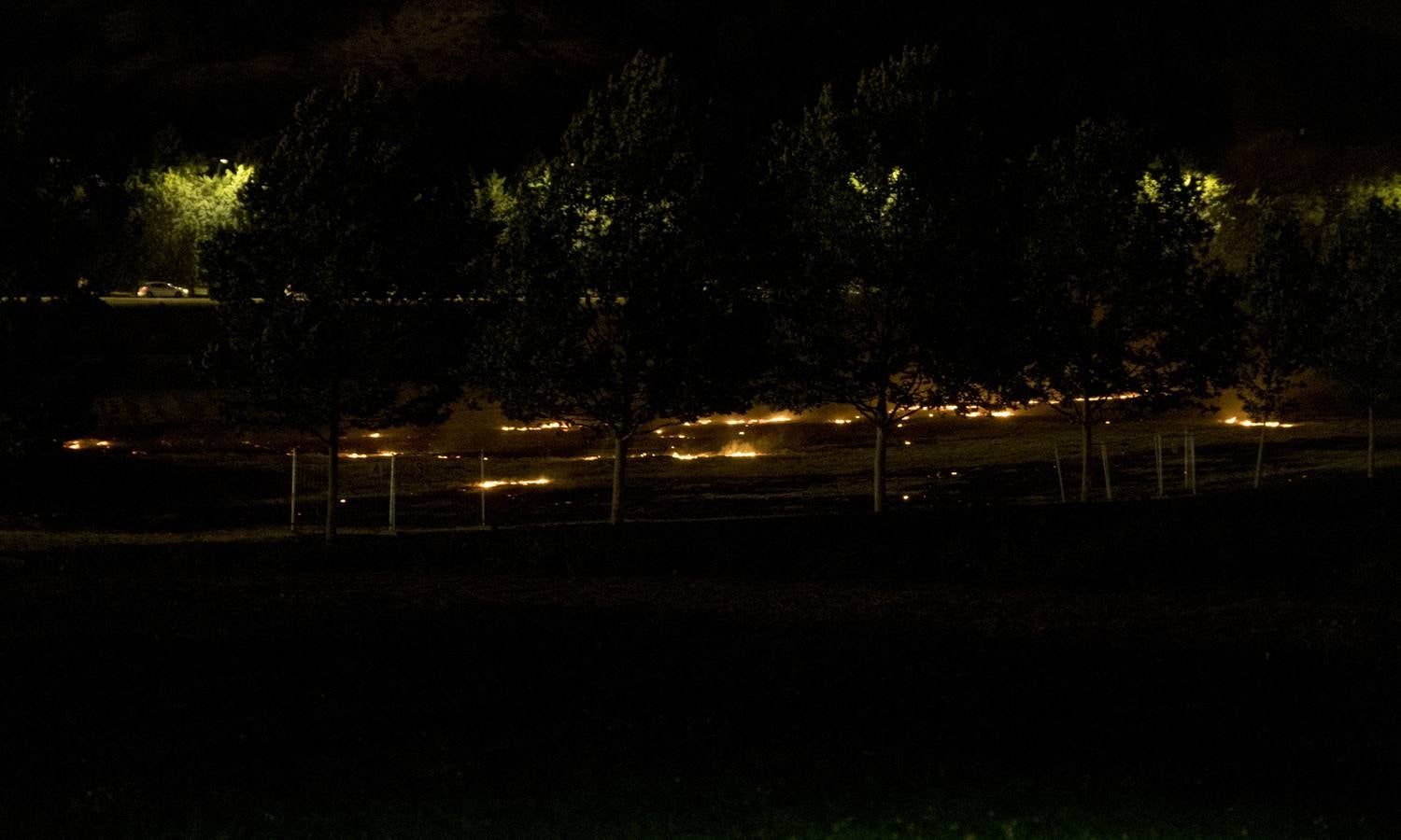 Fotos: Primera sesión de fuegos artificiales de las fiestas de Valladolid