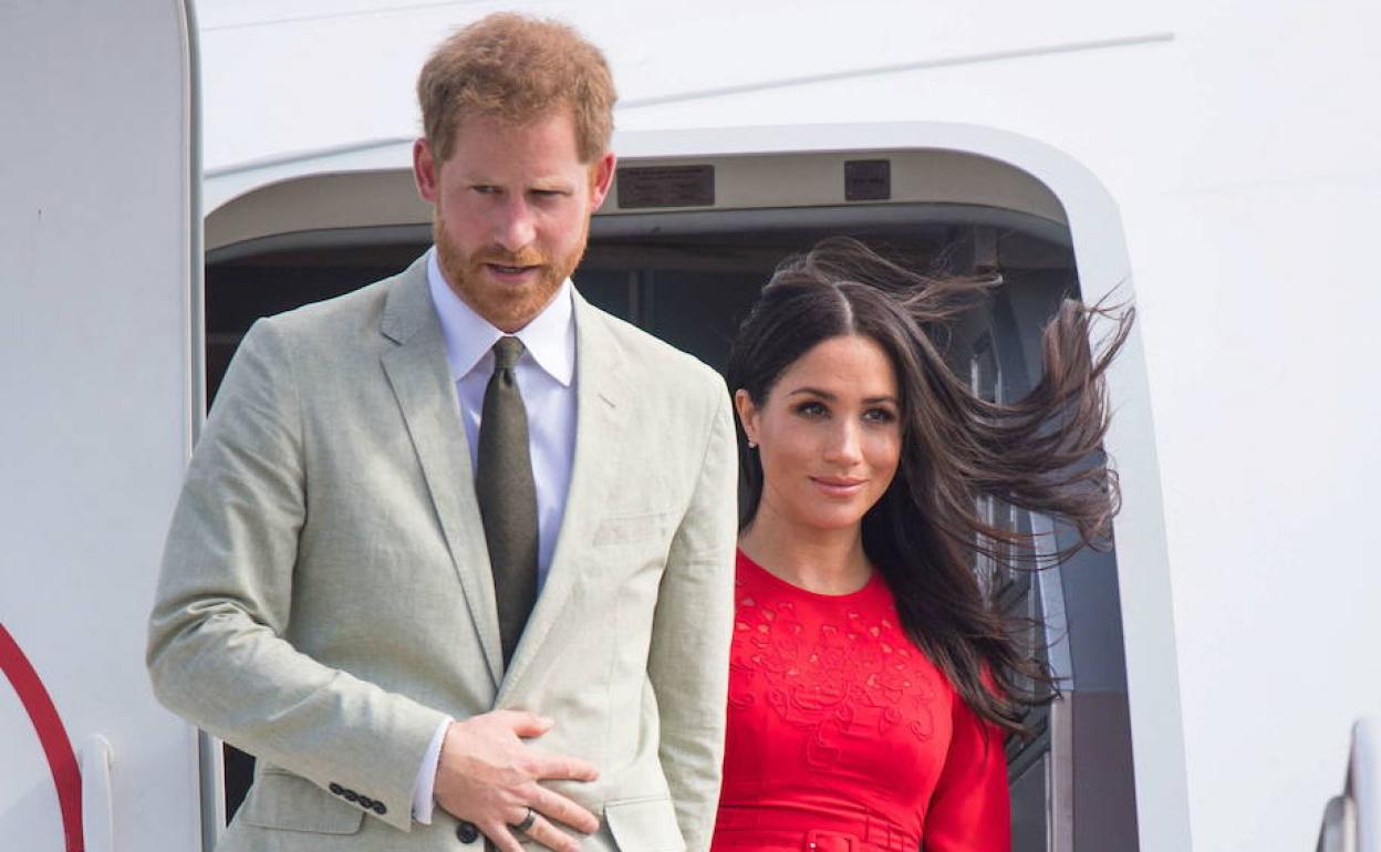 Enrique y Meghan, duques de Sussex.