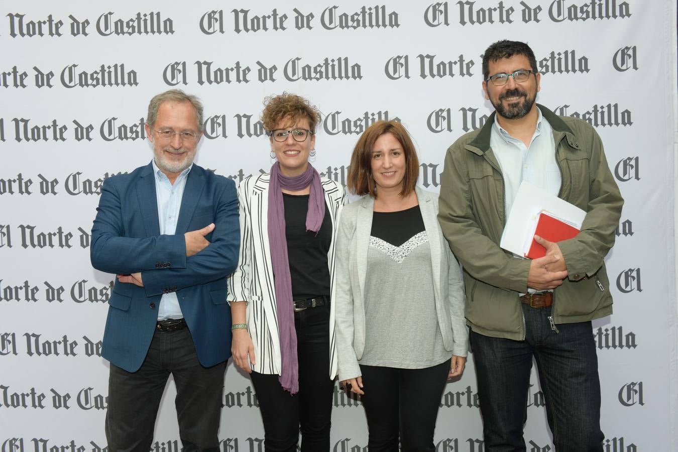 Los concejales Manuel Saravia, Virginia Hernández (diputada provincial), María Sánchez y Alberto Bustos, de Toma la Palabra.