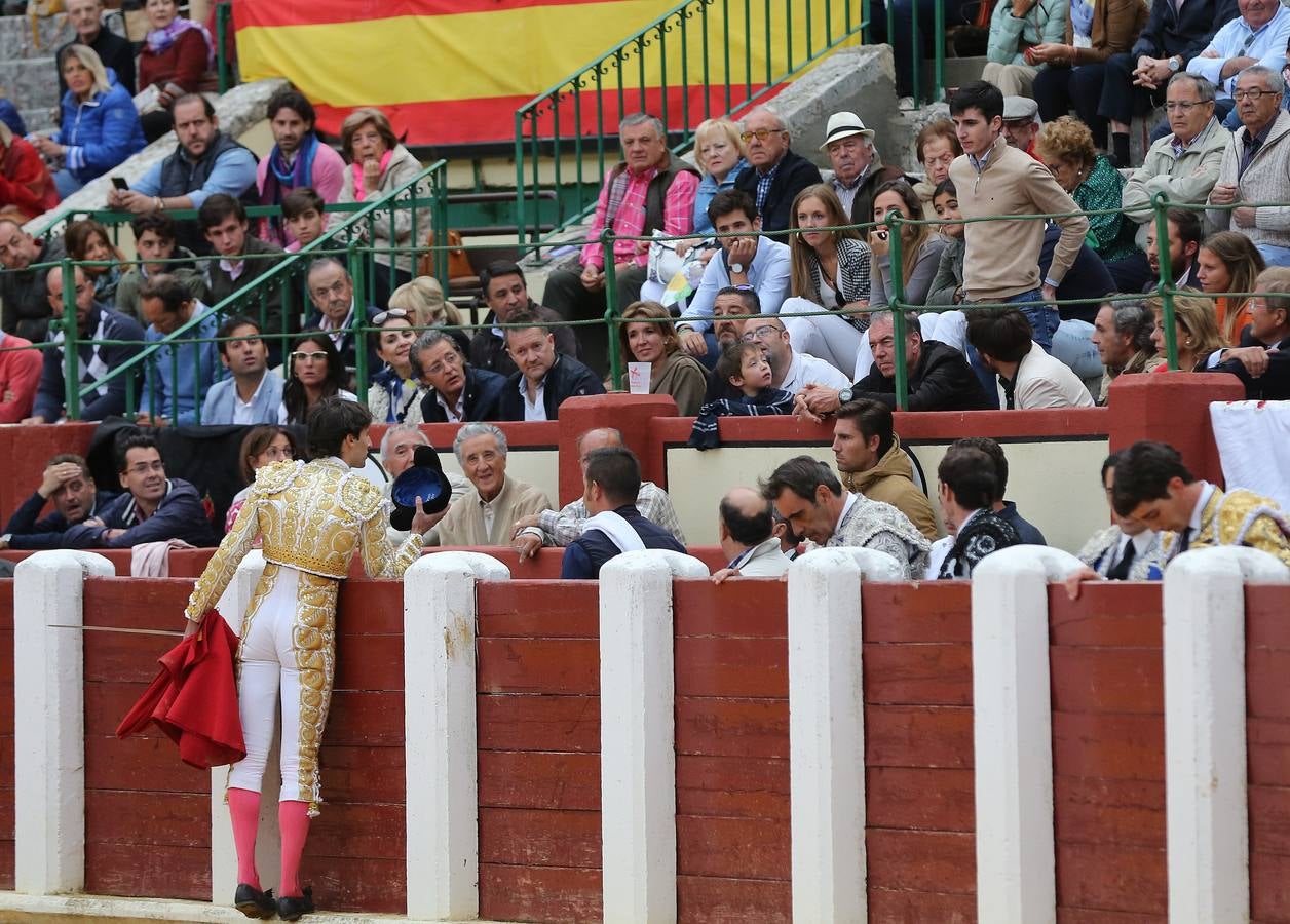 Con toros de la ganadería Torrealba para Marcos, Antonio Grande y Fernando Plaza