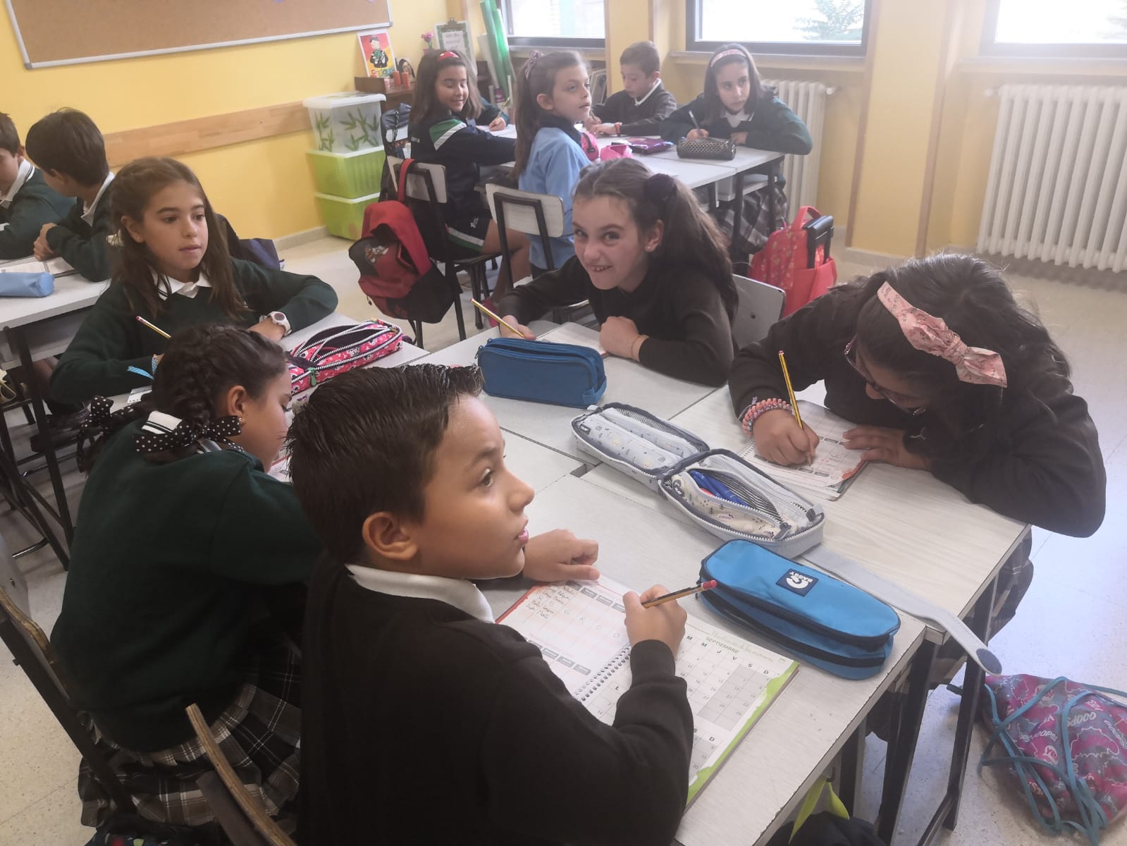 Vuelta al cole en los colegios Teresianas y San Agustín de Valladolid