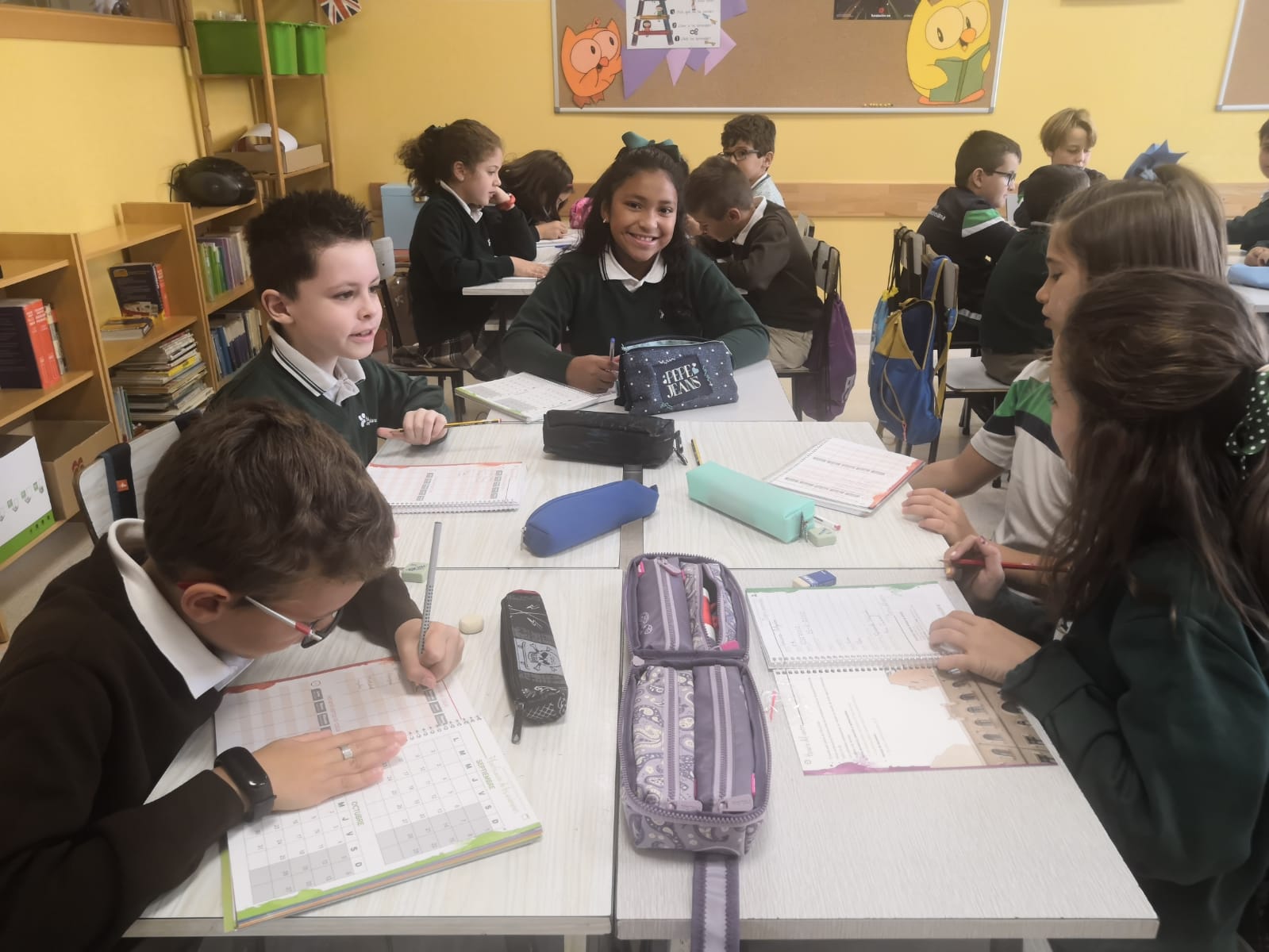 Vuelta al cole en los colegios Teresianas y San Agustín de Valladolid