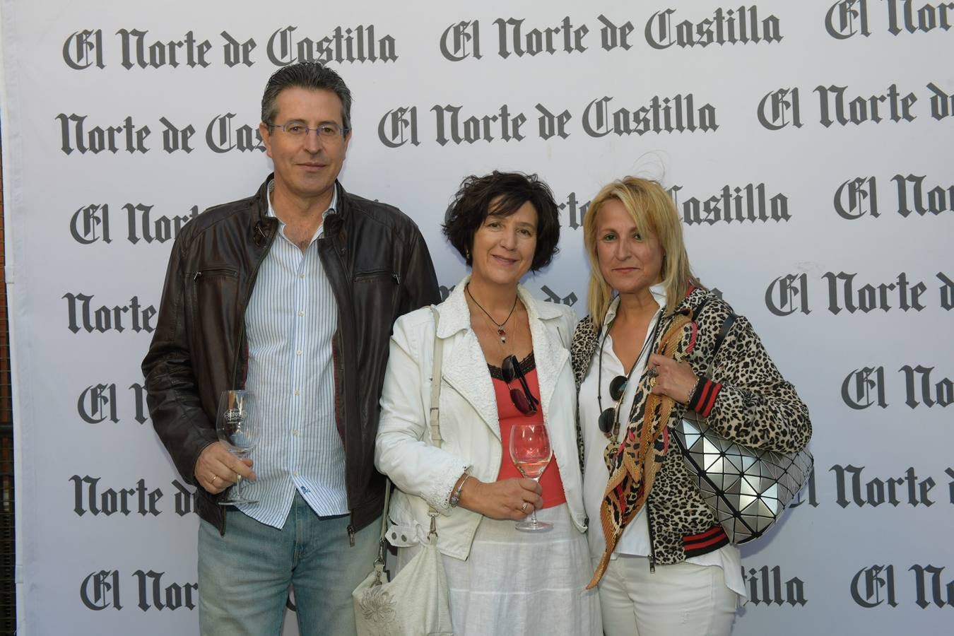 Francisco Alonso (Azucarera Iberia), Mari Ángeles Villanueva (Ayuntamiento de Valladolid) y Carmen Escudero (colegio Safa-Grial).